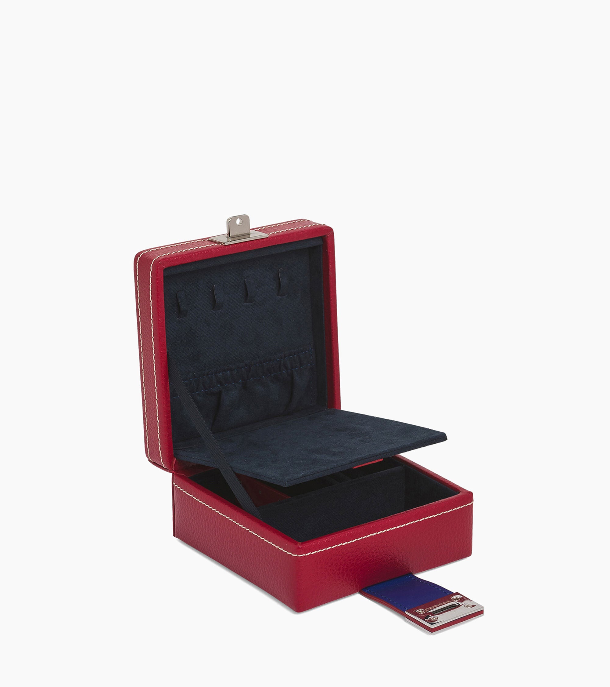 Kleiner Schmuckkasten aus Leder