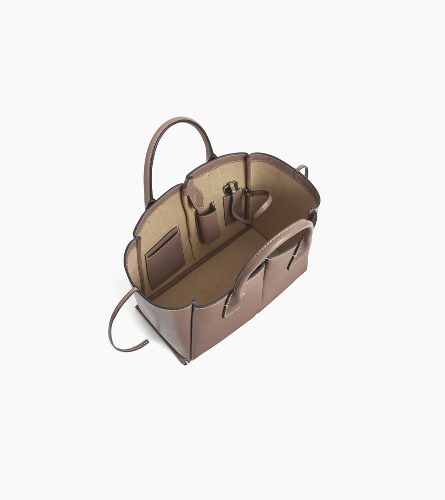 Kleine Elena Handtasche aus genarbtem Leder