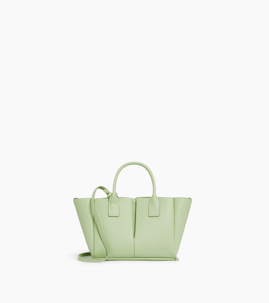 Pequeño bolso Elena de cuero texturizado