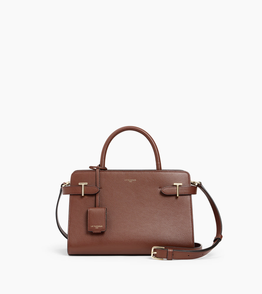 Bolso mediano Emilie de piel texturizada