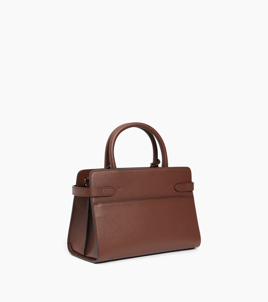 Bolso mediano Emilie de piel texturizada