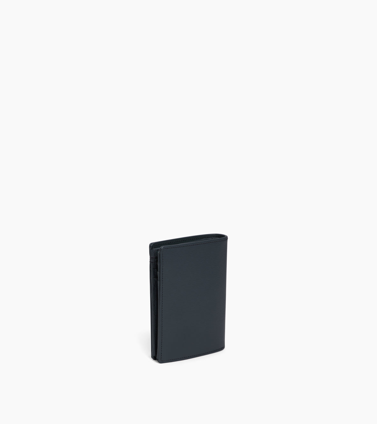 Große Bifold-Brieftasche im Hochformat mit Reißverschluss Lucien aus Korkleder