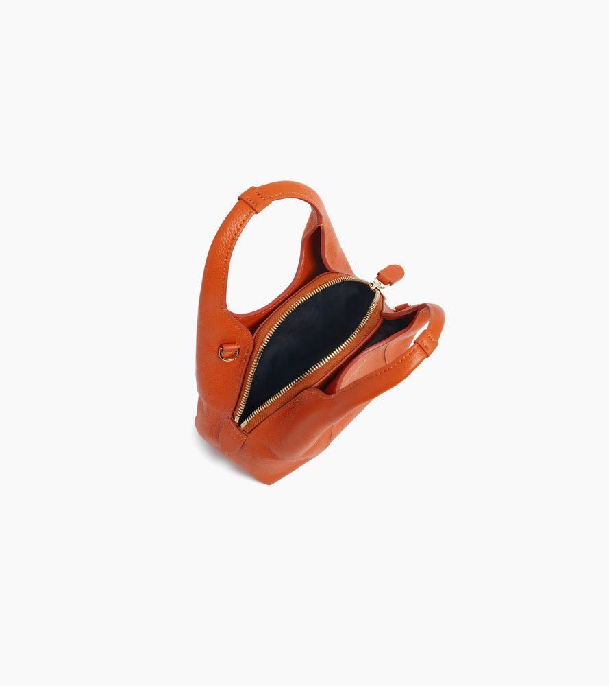 Juliette mini handbag in grained leather