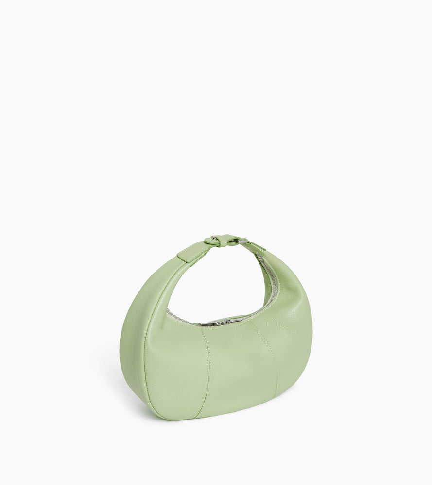 Petit sac hobo Juliette en cuir grainé