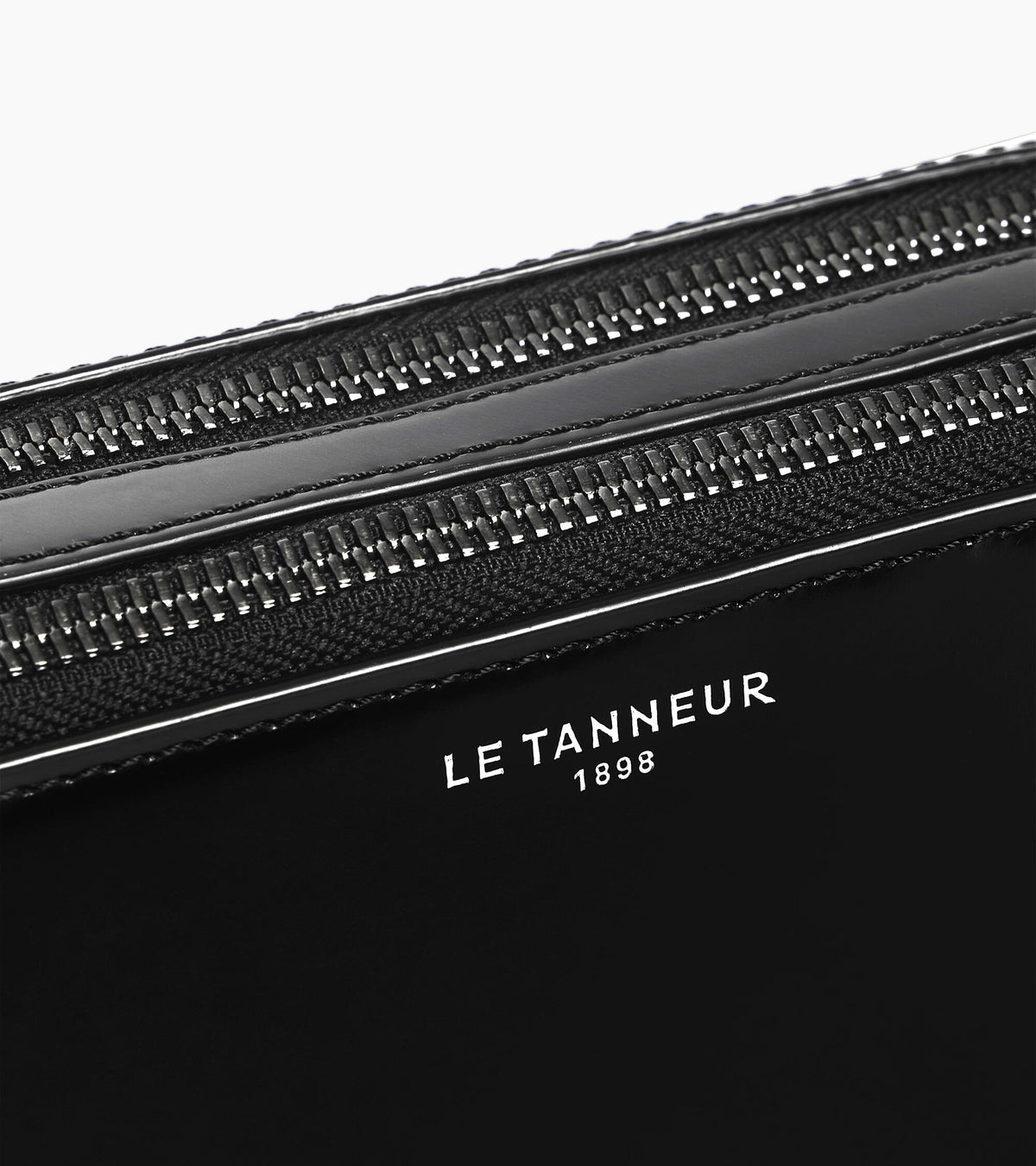 Petite sacoche 2 compartiments Emile en cuir lisse business effet box