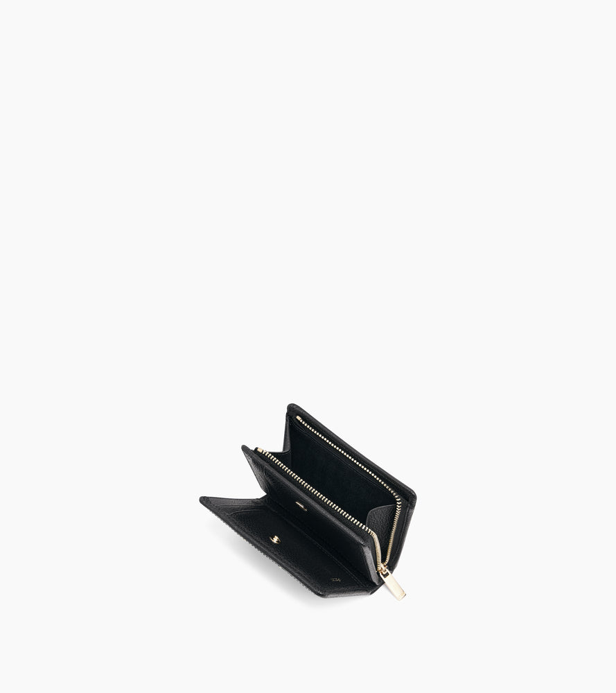 Cartera pequeña Ella de cuero granulado