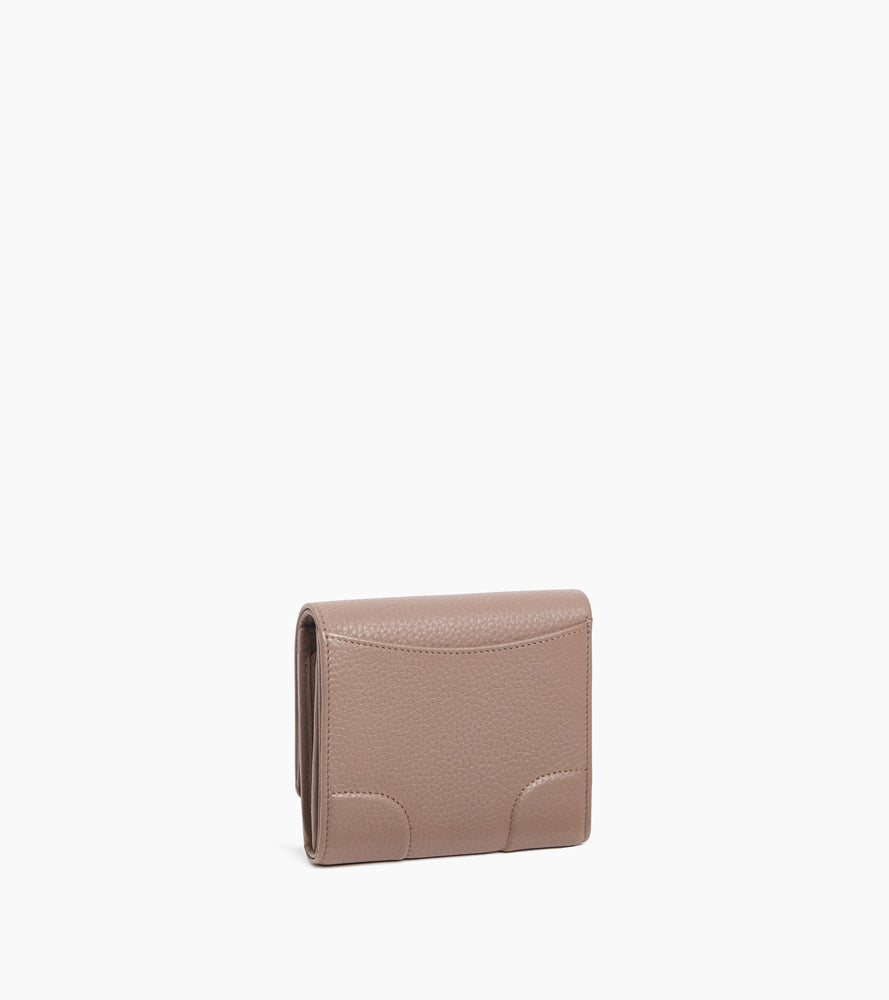 Klappbrieftasche Romy aus genarbtem Leder